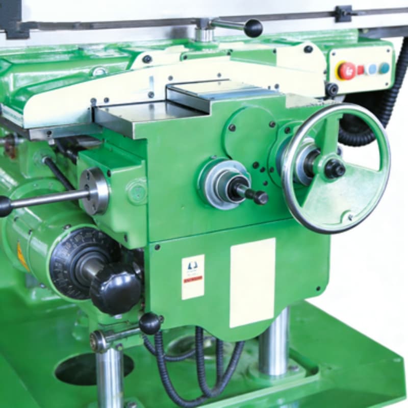 Universal Milling Machine Working Table and Control Panel