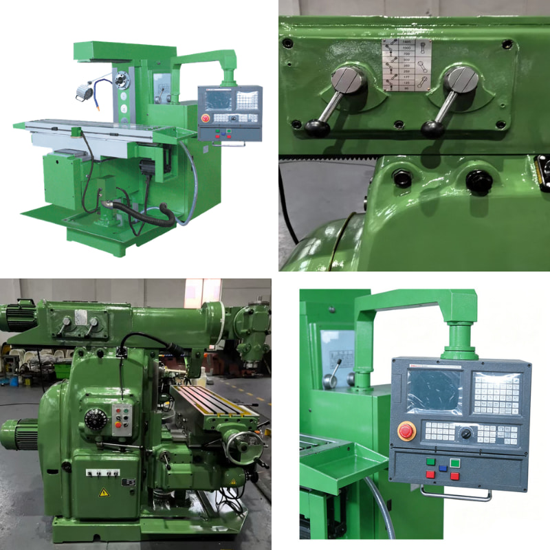 Extended Travel Universal Milling Machine