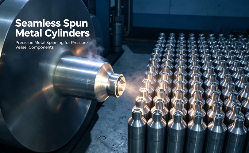 Döndürülerek Üretilen Metal Silindirler: Dikişsiz Basınçlı Kap İş Parçaları